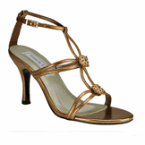 Alana Bronze High Heel Evening Shoes