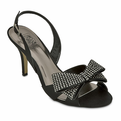 Anya Black Sky Hi Heel Evening Shoes