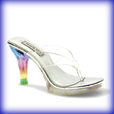 Brandy Clear High Heel Evening Shoes
