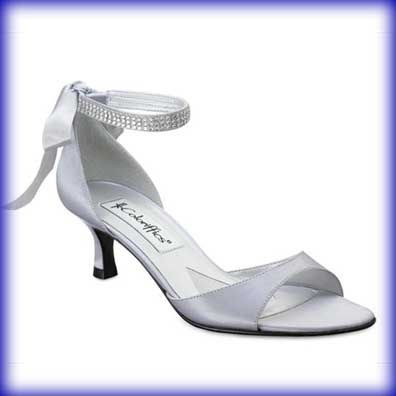 Carmen Silver Low Heel Evening Shoes