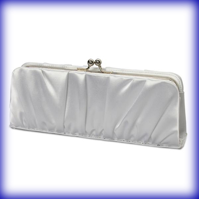 Cherish White Bridal Bag