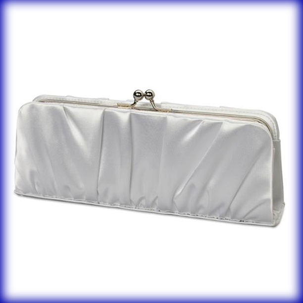 Cherish White Bridal Bag