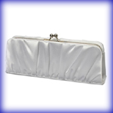 Cherish White Bridal Handbag
