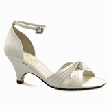 Claudia Mid Heel Bridal Shoes