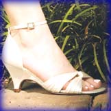 Claudia Mid Heel Bridal Shoes