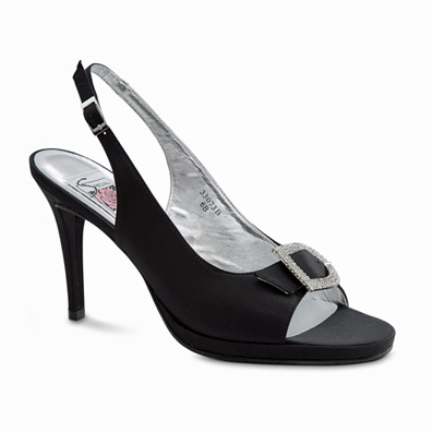 Coco Black Sky High Heel Evening Shoes