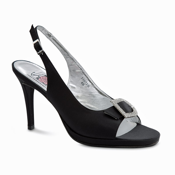 Coco Black Sky High Evening Shoes