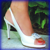 Coco Black Sky High Heel Evening Shoes
