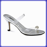 Diamond Toe High Heel Bridal Shoes