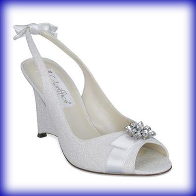 Frolic White High Heel Bridal Shoes