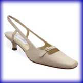 Jackie Low Heel Wide Evening Shoes