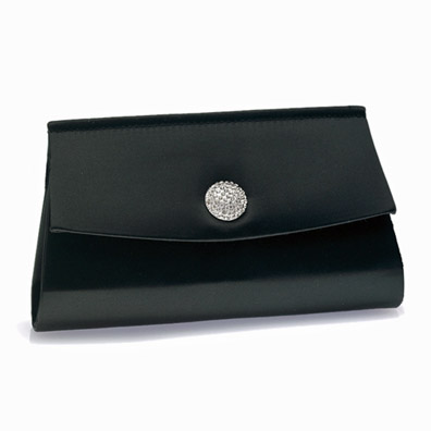 Joanie Black Evening Bag