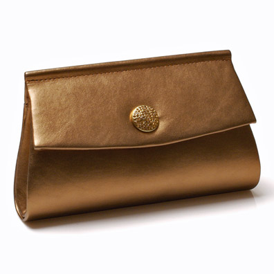 Joanie Bronze Evening Bag