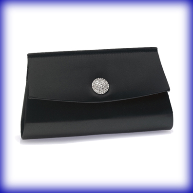 Joanie Black Evening Bag