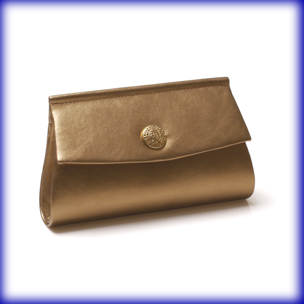 Joanie Bronze Evening Bag