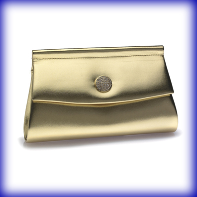 Joanie Gold Evening Bag