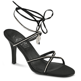 Juliet Black Sky High Heel Evening Shoes