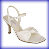 Knotty Mid Heel Evening Shoes