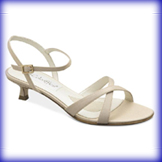 Lindsay Low Heel Wide Evening Shoes