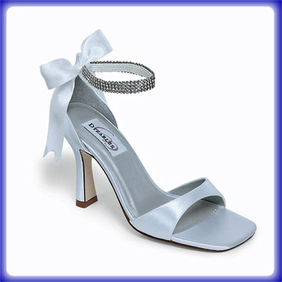 Passion White Satin Bridal Shoes