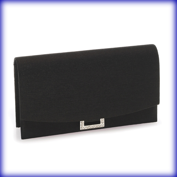Peggy Black Evening Bag