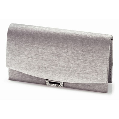 Peggy Silver Evening Bag