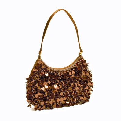 Quincy Bronze Evening Handbag