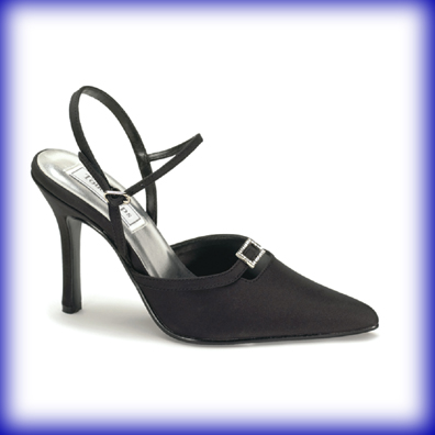 Sophia Black High Heel Evening Shoes