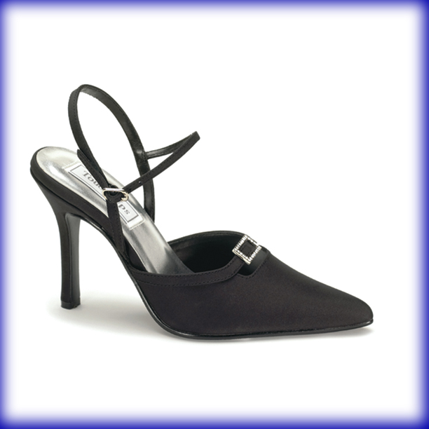 Sophia Black High Heel Evening Shoes