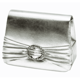 Tiara Silver Evening Handbag