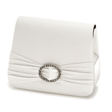 Tiara White Bridal Handbag