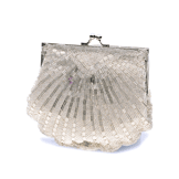 Victoria Silver Evening Handbag