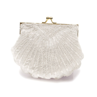 Victoria White Bridal and Evening Bag