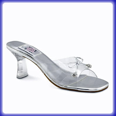 Zina Clear High Heel Evening Shoes