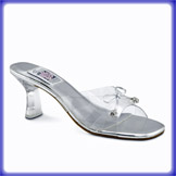 Zina Clear High Heel Evening Shoes